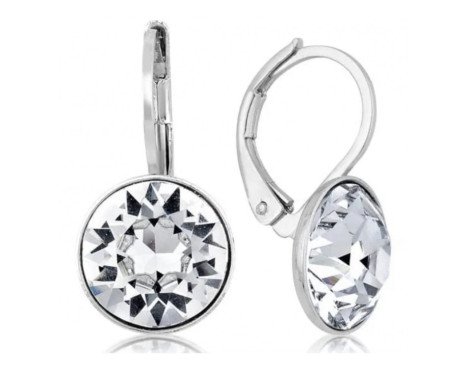 Levien Boucles D'oreilles DENTELLE 13mm KL CRYSTAL