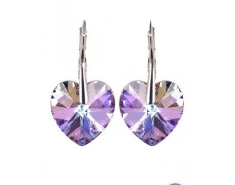 Boucle d'oreille en Cœur Élégant