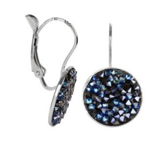 Boucle d'oreille Ronde Motif
