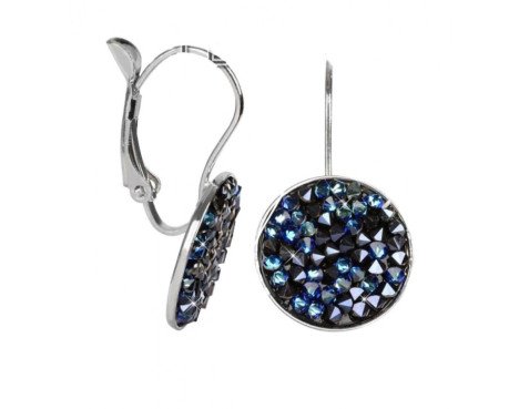 Boucle d'oreille Ronde Motif