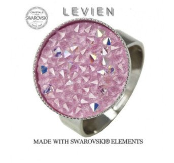 Bague au Contour Rose