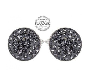 Boucle d'oreille Ronde De Cristal swarovski