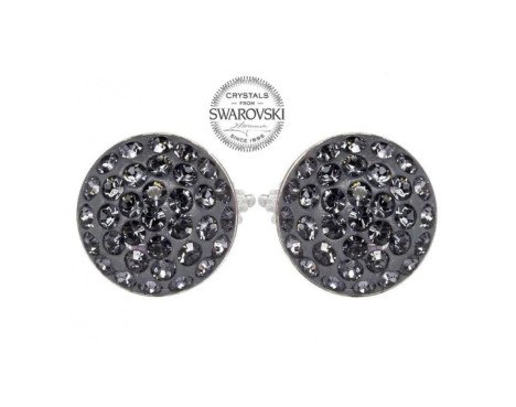 Boucle d'oreille Ronde De Cristal swarovski