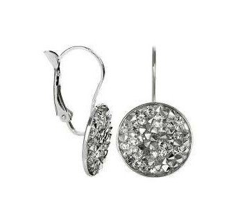 Boucle d’oreille ornée de Cristal Swarovski