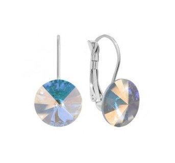 Boucles d'oreilles élégantes Rivoli Crystal AB