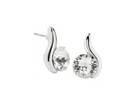 Boucle d'oreille Ornes de cristaux Swarovski
