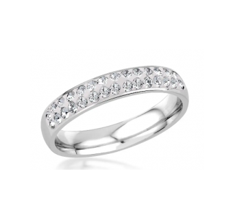 Levien Bague 56mm acier ELIS - CRISTAL