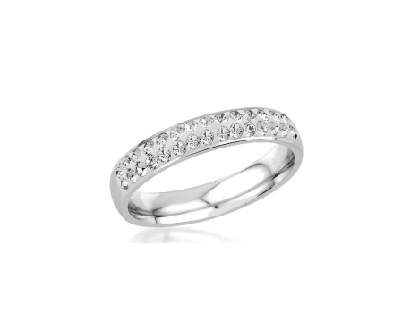 Levien Bague 56mm acier ELIS - CRISTAL