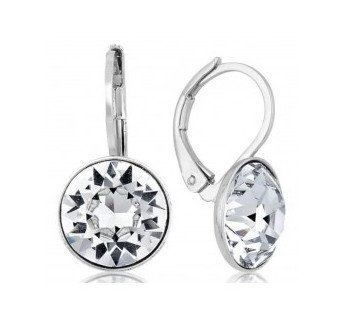 Boucles d'oreilles Levien CHATON 10mm CRISTAL KL