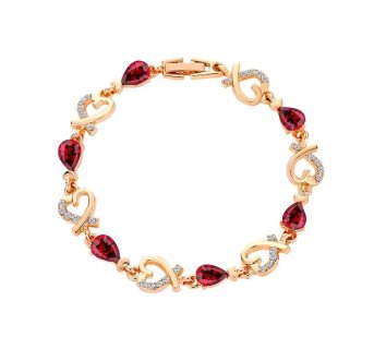 Lady Bracelet En Forme De Coeur Bracelet De Valentine Jour Cadeau En Gros