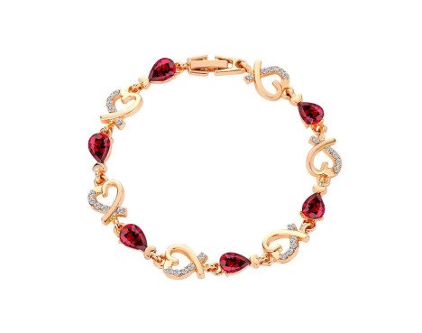 Lady Bracelet En Forme De Coeur Bracelet De Valentine Jour Cadeau En Gros