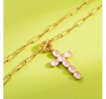 Élégant Style Classique Incruster Verre Femmes collier