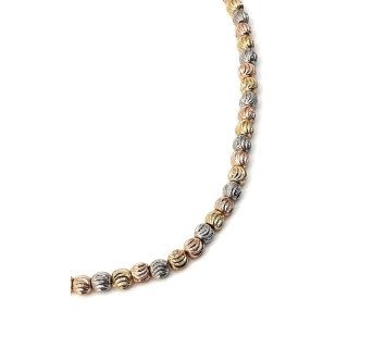 Collier en pierre Dorica pour femmes, couleur or, rose et argent