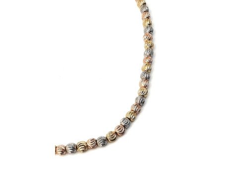 Collier en pierre Dorica pour femmes, couleur or, rose et argent